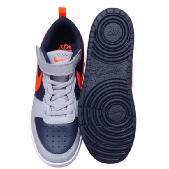 NIKE Court Borough Low Recraft, LT Smoke Grey / DV5457 003 / Boy Size 3Y - Picture 4 of 7